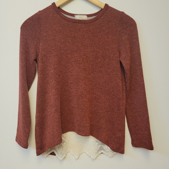 Soprano Open Back Layered Size Girls 16 Top - Picture 1 of 8